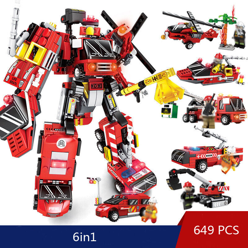 lego fire robot